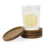 Humble & Mash Wooden Coasters, Set of 4 - Natural