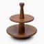 Humble & Mash Mango Wood Cake Stand, 28cm