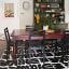 India Ink Sage Grey & Cream Murrano Rug, 180cm x 270cm in the dining room