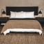 Hertex HAUS Paros Quilt - Caramel on the bed