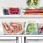 OXO Good Grips Silicone Stand Up Reusable Bag - 1.8L with food