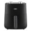 Defy Black and Silver Manual Airfryer, 4.7L angle
