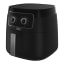 Defy Black and Silver Manual Airfryer, 7.6L angle