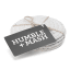 Excellent Houseware  Round Braided Cotton Coasters, Set of 4 - Y - Off White