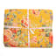 India Ink Mustard Petersham Floral Kanta Stitched Throw - Double