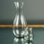 Ngwenya Glass Mini Round Jug, 200ml on the table