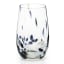 Ngwenya Glass Flecked Organic Highball Tumblers, Set of 4 - Black