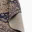 Thread Office Blue Persian Chenille Woven Runner, 80cm x 150cm