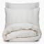 Natural Yarn Dye Reversible Stripe Duvet Cover Set