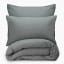 Thread Office Grey Kashmir Waffle Duvet Cover Set - Super King