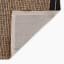 Thread Office Border Stripe Jute & Cotton Runner, 80cm x 200cm