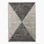 Thread Office Tufted Tri Lines Area Rug, 160cm x 230cm