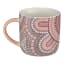 Maxwell & Williams Lou Martin Uplift Mug, 480ml - Coral angle