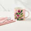 Maxwell & Williams Bouquet Mug, 480ml - Pink on the table