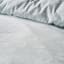 Linen House Silver Athena Duvet Cover Set - King detail on the bed