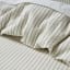 Linen House Chiltern Yarn-Dyed Stripe Duvet Cover Set - King detail on the bed