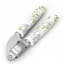 Laura Ashley Stainless Steel Garlic Press with Ceramic Handle - Sage Parterre