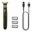 Philips Rechargeable USB OneBlade Face Hybrid Trimmer, 3 Combs