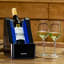 Solenco Life Precision Bottle Wine Cooler on the table with a bottle of wine