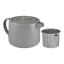 Maxwell & Williams Cafe Life Teapot with Infuser, 1L - Grey angle