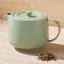 Maxwell & Williams Cafe Life Teapot with Infuser, 500ml - Teal on the table