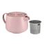 Maxwell & Williams Cafe Life Teapot with Infuser, 500ml - Pink angle