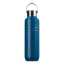 Le Creuset On The Go Vacuum-Insulated Stainless Steel Bottle, 500ml - Deep Teal angle