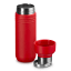Le Creuset On The Go Vacuum-Insulated Stainless Steel Bottle, 500ml - Cerise angle