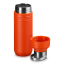 Le Creuset On The Go Vacuum-Insulated Stainless Steel Bottle, 500ml - Flame angle