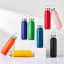Le Creuset On The Go Vacuum-Insulated Stainless Steel Bottle, 500ml - All colours on the table