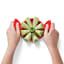 Dreamfarm Apple Slicer slicing an apple