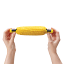 Dreamfarm Anchor Corn Lockorns, Set of 4 on a corn