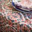 India Ink Provence Tablecloth - 6 Seater on the table