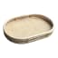 Orange Apple Oval Wicker Tray