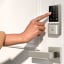Eufy C210 Security Smart Lock on the door