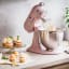 KitchenAid Artisan 4.8L Stand Mixer - Feather Pink Product In Use 