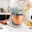 KitchenAid Artisan 4.8L Stand Mixer - Blossom on the kitchen counter with dough ingredients