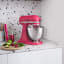 KitchenAid Artisan 4.8L Stand Mixer - Hibiscus on the kitchen counter