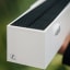 Litehouse Solar Outdoor Wall Light with Motion Sensor - White