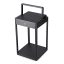 Litehouse Solar Outdoor Lantern with Touch Control - Black angle