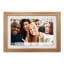 Snug Frameo Wooden-Finish Wi-Fi Digital Photo Frame, 25cm