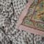 India Ink Vintage Bloom Quilt - Double detail