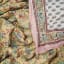 India Ink Vintage Bloom Quilt - Double detail