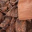 India Ink Rust King Paisley Kantha Stitched Throw - Double detail