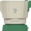 Pezzetti Future Express Moka Pot, 6 Cups - Green detail