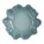 Le Creuset Sea Salt Stoneware Ruffle Serving Bowl, 3.8L angle