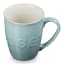 Le Creuset Sea Salt Stoneware Extra Large Logo Mug, 580ml angle
