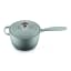 Le Creuset Sea Salt Signature Cast Iron Saucepan, 18cm