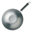 KitchenCraft Pure Oriental Plain Steel Wok, 30cm