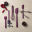 Kitchen Pro Silicone Mini Spoonula - Berry